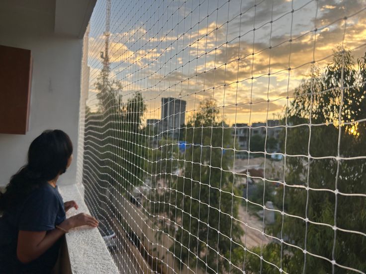 Balcony Safety Nets Installation